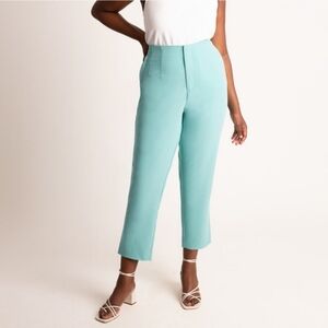 Eloquii Mint Hight Waist Taper Pants